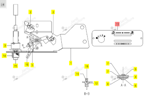 ETIQUETTE CDE AIR CONDITIONNEE ISEKI 1800-782-001-10