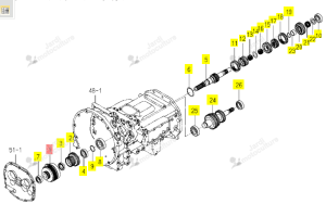 Embrayage PTO Iseki 1796-209-300-10
