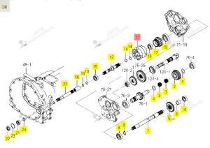 Embrayage ISEKI 1796-218-300-10