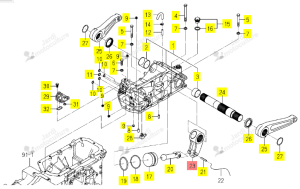 Came de Relevage Iseki 1796-501-003-00