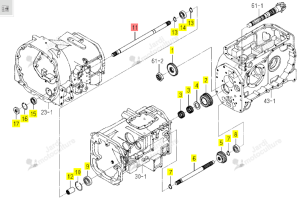 Arbre 4WD Frontal Iseki 1804-218-091-00