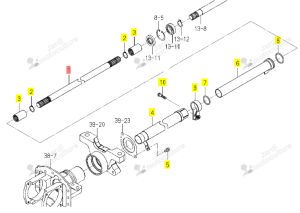 ARBRE 4WD 601 ISEKI 1803-431-001-00