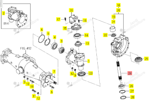 ARBRE ISEKI 1791-434-005-00