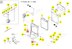 Support Frontal Iseki 1792-102-270-10