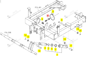 Durite ISEKI 1752-504-230-00