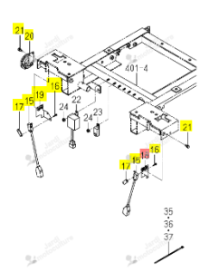 PLATINE ISEKI 1752-690-260-00