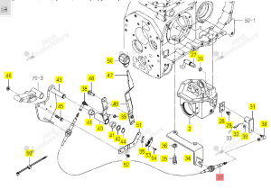 CABLE PTO CENTRALE ISEKI 1804-229-220-20