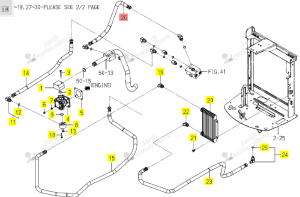 Flexible Hydraulique ISEKI 1813-512-610-00