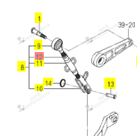 ECROU ISEKI 2183-310-013-00