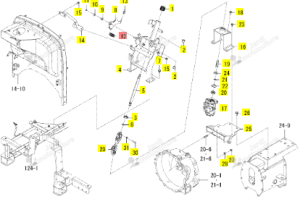 RESSORT HE067 ISEKI 1825-404-002-30