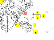 Joint 20X10X300 Iseki 1829-111-051-00