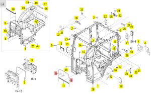 Joint 08X800X03 Iseki 1829-720-007-10