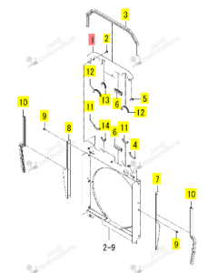 PLAQUESUP ISEKI 1817-102-061-00