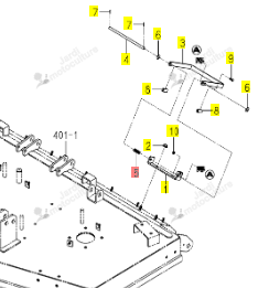 Ressort ISEKI 2500-311-015-10