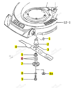 Rondelle Iseki 2500-265-008-20
