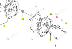 Fourchette Iseki 2500-310-200-00