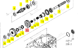 Couronne Iseki 1815-219-006-00
