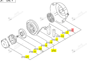 Ressort ISEKI 277-50155-08