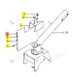 Ressort ISEKI 2502-554-007-00