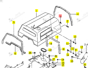 ECROU ISEKI 2502-601-005-00