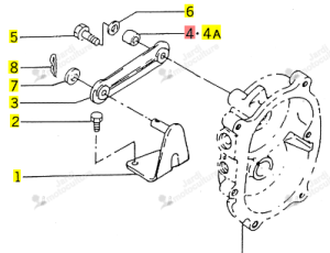 Collier Iseki 2503-303-003-20