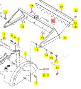 Goupille Iseki 2144-805-056-00