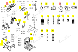 Autocollant Iseki 1815-902-014-00