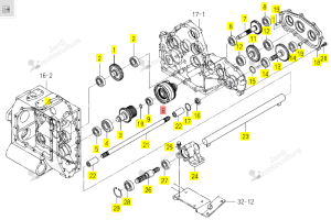 Embrayage PTO Iseki 1825-127-300-00
