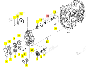 ARBRE/E4 ISEKI 1834-214-051-00