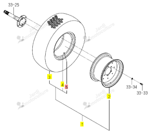 Bouchon de valve Iseki 1834-317-273-00