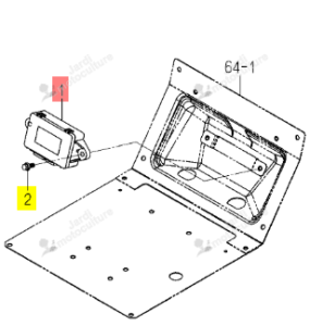 CONTROLEUR SERVO REGULATEUR ISEKI 1815-662-210-10