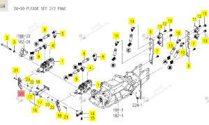 Levier Distributeur Hydrau Iseki 1815-512-530-00