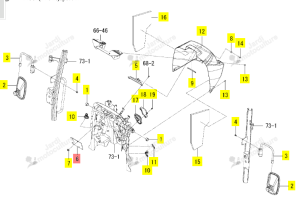 PLATINE D ECU ISEKI 1817-630-001-10