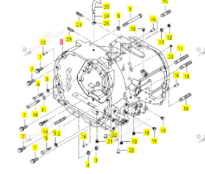 Carter de Transmission ISEKI 1817-201-001-00