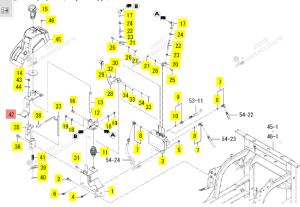 Guide Joystick ISEKI 1854-512-330-10