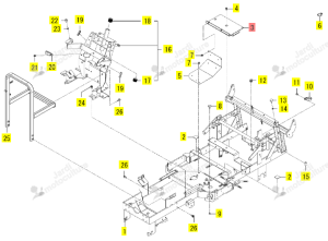 Support OBC Iseki 1852-410-290-00