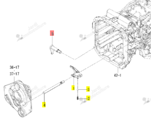 BRAS ARBRE PTO ISEKI 1855-259-210-10