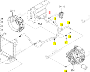 RACCORD L ISEKI 1855-273-520-00