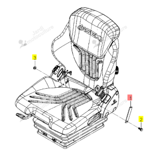 PLATINE ISEKI 1848-631-001-00