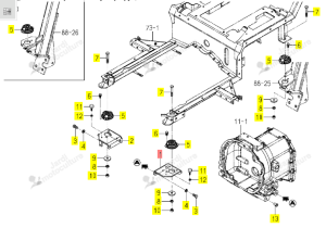 Support Silentbloc G Iseki 1848-625-200-00