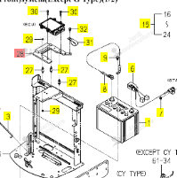 Support ECU Iseki 1848-650-260-00