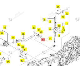 Raccord ISEKI 1848-508-310-00