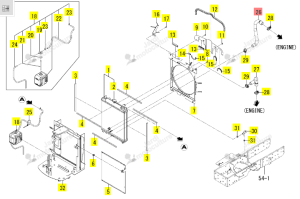 Durite Radiateur Iseki 1851-102-003-00