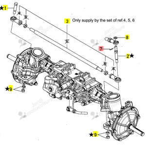 Goupille Iseki 22417-200250