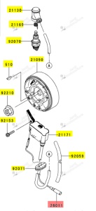 Flexible Iseki 26011-2379