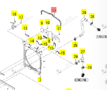 Isolant 660 Iseki 2512-601-014-00