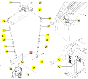 Pivot ISEKI 1855-512-280-00