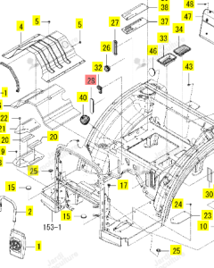 Bouchon 25x140 Iseki 1855-630-051-10