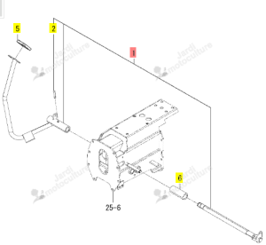 Kit Pédale HST Iseki 1855-312-390-00
