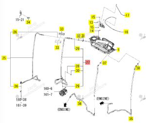 Durite 2900 Iseki 1855-782-210-00